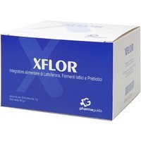 Pharmaguida Xflor - Pharmaguida integratore alimentare per la flora intestinale, 30 bustine