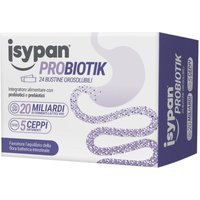 Pharmaidea Isypan Probiotik Integratore di Probiotici e Prebiotici, 24 Bustine Orosolubili