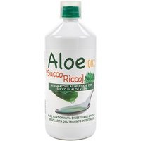 Pharmalife Aloe 100% - Integratore per la funzionalità digestiva, aloe vera succo ricco 1000 ml