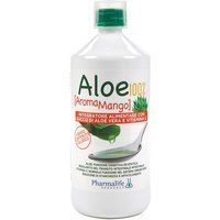 Pharmalife Aloe 100 Mango - Integratore alimentare per la funzione digestiva e depurativa, 1000 ml