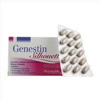 Pharmalife Genestin Silhouette integratore - Supporto alimentare per la menopausa, 45 compresse