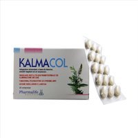 Pharmalife Kalmacol - Integratore intestino contro il meteorismo e la colite, 30 compresse