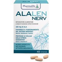 Pharmalife Research Alalen Nerv Integratore Sistema Nervoso, 45 compresse