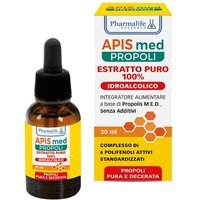 Pharmalife Research APIS med Propoli - Estratto Puro 100% Idroalcolico Integratore Alimentare, 30ml