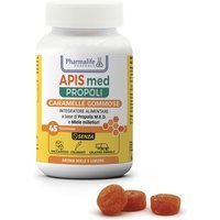 Pharmalife Research APIS med Propoli - Integratore Alimentare Vie Respiratorie, 45 gommose