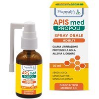 Pharmalife Research APIS med Propoli Spray Orale Adulti Dispositivo Medico, 30ml