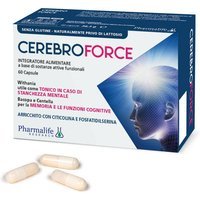 Pharmalife Research Cerebroforce Integratore Tonico, 60 Capsule