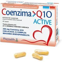 Pharmalife Research Coenzima Q10 Active Integratore Antiossidante, 45 Capsule