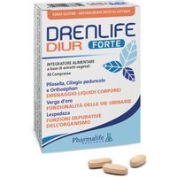 Pharmalife Research Drenlife Diur Forte Integratore Cellulite, 30 Compresse