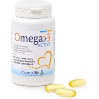 Pharmalife Research Omega3 Active Integratore Antiossidante, 60 Perle