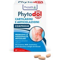 Pharmalife Research Phytodol Cartilagini e Articolazioni Integratore Funzione Articolare, 60 Compresse
