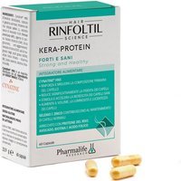 Pharmalife Research Rinfoltil Kera-Protein Forti e Sani Integratore Capelli, 60 Capsule