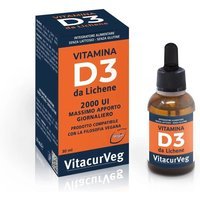 Pharmalife Research Vitacurveg - Vitamina D3 da Lichene Integratore, 30ml