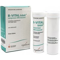 Pharma Line B-Vital Totale - Integratore di vitamine B per l'energia, 20 compresse effervescenti