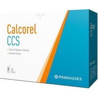 Pharmaluce Calcorel Ccs - Integratore senza lattosio per i muscoli e le articolazioni, 20 bustine