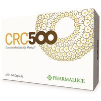 Pharmaluce Crc 500 - Integratore in capsule curcuma fosfolipide ad azione antiossidante, 60 capsule