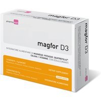 Pharma Mum Magfor D3 Integratore Alimentare, 14 Bustine