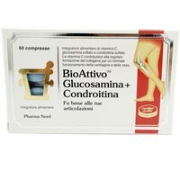 Pharma Nord Bioattivo Glucosamina + Condroitina Integratore, 60 Compresse