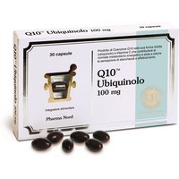 Pharma Nord Q10 Ubiquinolo - Integratore per la stanchezza con q10 ubiquinolo, 30 capsule
