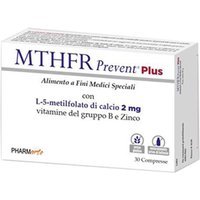 Pharmarte MTHFR Prevent Plus in caso di Iperomocisteinemia, 30 Compresse