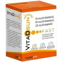 Pharmarte VitaDsun Fast Integratore Alimentare, 30 Stick