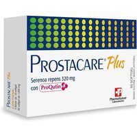 Pharmasuisse Prostacare Plus - Integratore prostata per il drenaggio urinario, 30 softgel