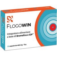 Pharmawin Flogowin - Integratore senza zucchero per le infiammazioni e il microcircolo, 30 capsule
