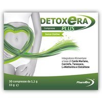 Pharmera Detoxera Plus - Integratore alimentare per le funzioni depurative, 30 compresse