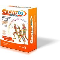 Pharmera Eravit D3 Stimula 15 bustine - Integratore alimentare per carenze vitaminiche, da 2 g