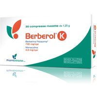 PharmExtracta Berberol K Integratore Apparato Cardiovascolare, 30 Compresse