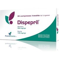 Pharmextracta Dispepril Integratore Alimentare, 30 Compresse Rivestite