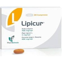 Pharmextracta Lipicur Integratore Alimentare, 30 Compresse