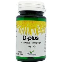 Phytoitalia D-plus capsule - Integratore di vitamina D per la salute delle ossa, 30 capsule