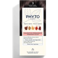 Phyto PhytoColor - Colorazione Permanente Capelli Colore 3 Castano Scuro, 1 Kit