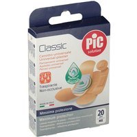 Pic Classic - Cerotto universale antibatterico e traspirante, cerotto Pic classic 20 pezzi