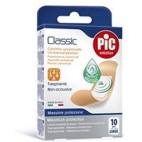 Pic Classic - Cerotto universale Pic con tampone antibatterico per le ferite, 10 pezzi