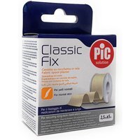 Pic Classic Fix - Cerotto su Rocchetto in tela 2,5cm x 5m, 1 Pezzo