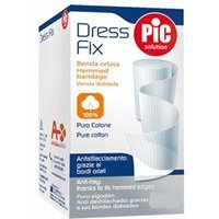Pic Dress Fix Benda Orlata Puro Cotone In Garza Idrofila 7 cm X 5 m, 1 Pezzo
