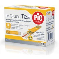 Pic Glucotest Strisce Misurazione Glicemia, 50 Strisce