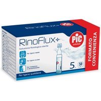 Pic Rinoflux+ Soluzione Isotonica Igiene Quotidianta, 50 x 5ml