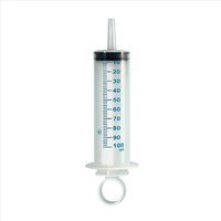 Pic Schizzettone in plastica - Siringa per i lavaggi e schizzettone per catetere Pic, 100 ml