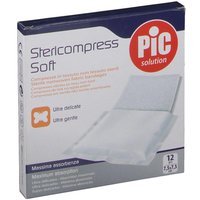 Pic Stericompress - Soft Compresse In TNT 7,5cm x 7,5cm, 12 garze