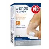 Pic Tubolare Gomito Calibro 3 - Benda a rete Artsana per fissare le medicazioni, 1 pezzo da 3 m
