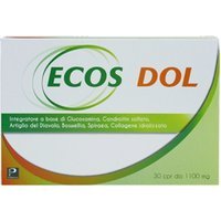 Piemme Pharmatech Ecosdol 30 compresse - Integratore antinfiammatorio per le articolazioni, 31,5 g