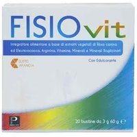 Piemme Pharmatech Fisiovit - Un integratore Fisiovit 20 bustine per l'energia e le difese, 60 g