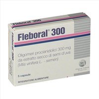 Pierre Fabre Fleboral 300 - Per il microcircolo, integratore alimentare Pierre Fabre 5 capsule