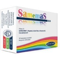 Piessefarma Samemas magnesio - Integratore per il sistema nervoso e la stanchezza, 20 compresse