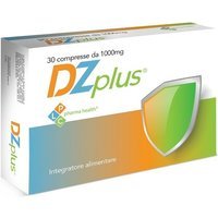 Plc Pharma dz plus - Integratore di vitamine e zinco per le difese immunitarie, 30 compresse