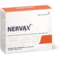 PL Pharma Nervax Integratore Alimentare Antiossidante, 20 Bustine