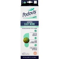 Podovis Solette Easy Work - Solette traspiranti e defaticanti al carbone attivo, misura L, 1 paio